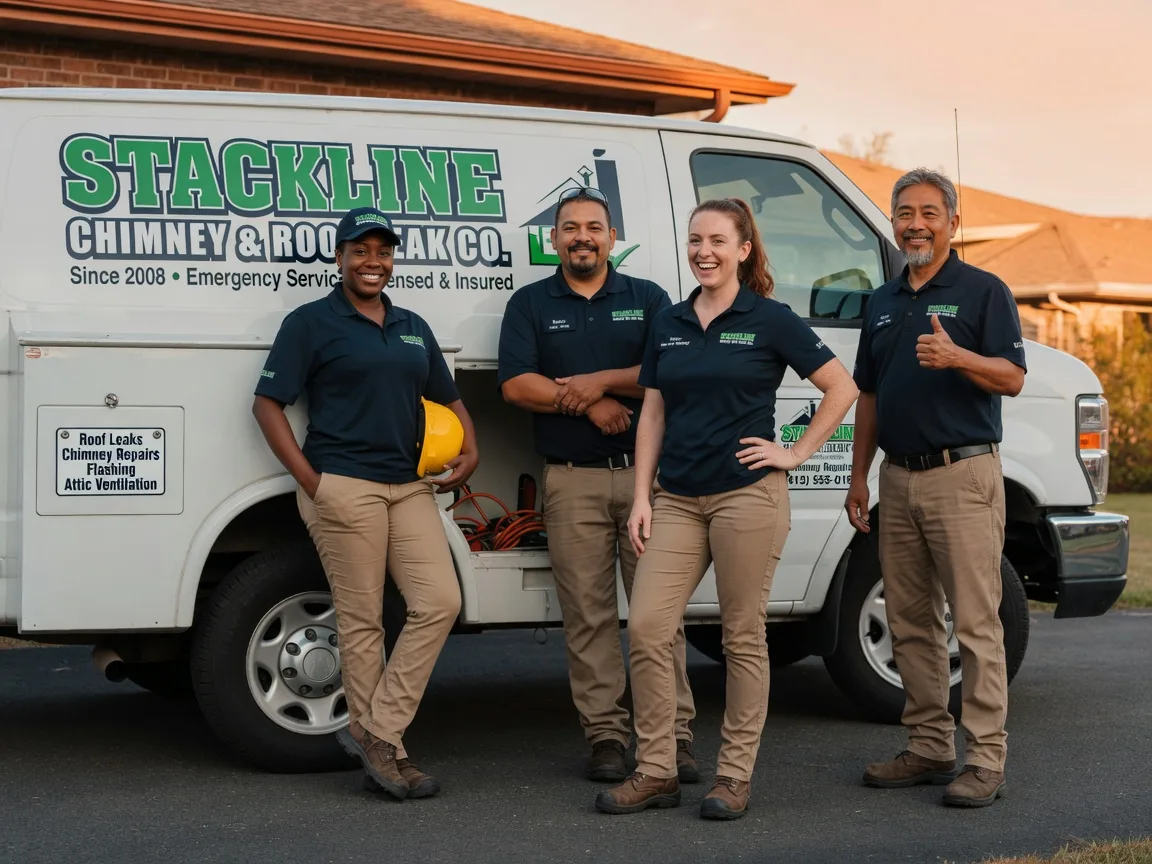 Chimney flashing repair company in Glen Rock, PA